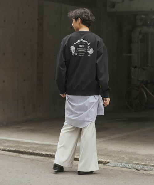 URBAN RESEARCH(アーバンリサーチ)の「鳥貴族×UR UnuboResearch SWEAT(スウェット・メンズ・モカ/チャコールグレー/ブラック/オートミール/レッド・X-LARGE/LARGE/MEDIUM)」の9枚目の写真