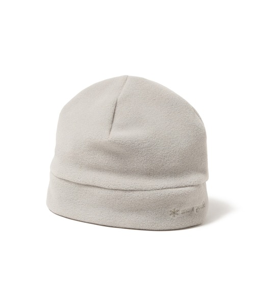 Snow Peak(スノーピーク)の「Snow Peak / Water-Repellent Fleece Watch Cap 撥水 フリース ワッチキャップ(ニットキャップ/ビーニー・メンズ・ブラック/ライトグレー/オレンジ・ONE SIZE)」の6枚目の写真