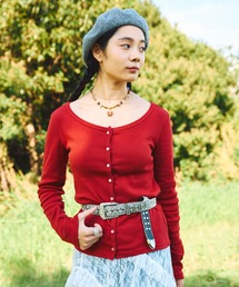 PUNYUS | クルーネックカーディガン(カーディガン/ボレロ)