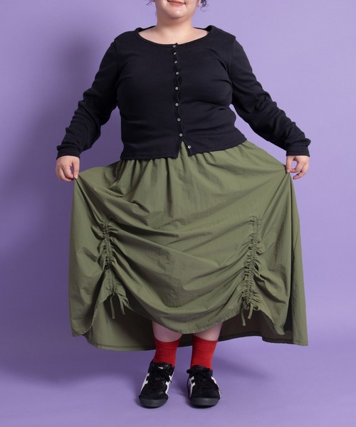 PUNYUS（プニュズ）の「クルーネックカーディガン（カーディガン/ボレロ・レディース・ブラウン/レッド/ネイビー・1/2/3/4/5）」の20枚目の写真