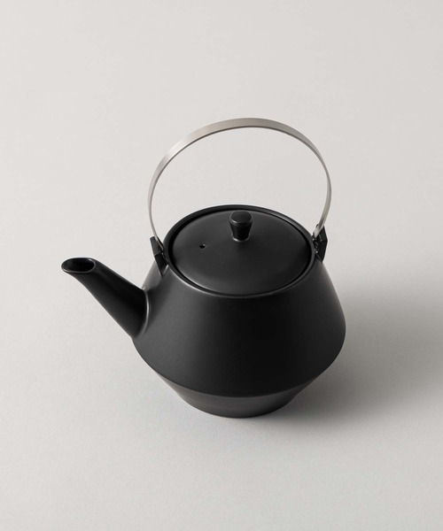 kuros'オリジナル】美濃焼 Frustum 土瓶 箱入り S（食器）｜kuros