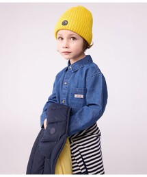 【新品】Petite Bateauセーター、ニット帽、長袖 Tシャツ3点おまとめ PETIT BATEAU｜プチバトー（キッズ）のニットキャップ/ビーニー通販