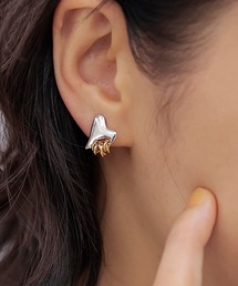 LAPUIS（ラピュイ）の「Coil Heart ピアス【LAPUIS/ラピュイ】（ピアス（両耳用））」