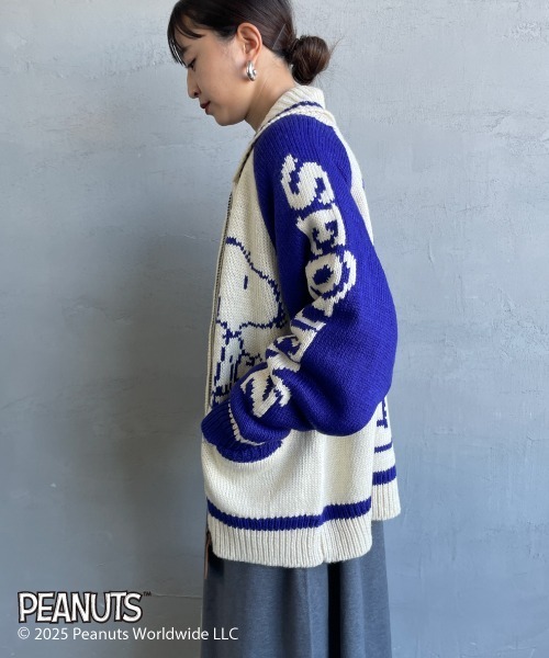 セール】[SEQUENZ/シークエンズ] SNOOPY ワイドシルエットカウチン