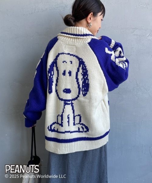 セール】[SEQUENZ/シークエンズ] SNOOPY ワイドシルエットカウチン