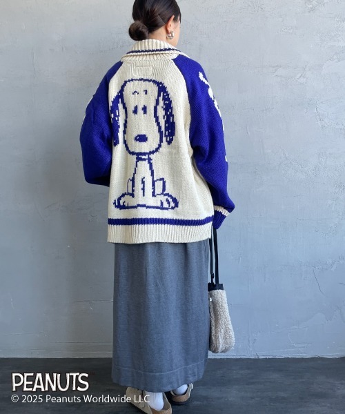 セール】[SEQUENZ/シークエンズ] SNOOPY ワイドシルエットカウチン