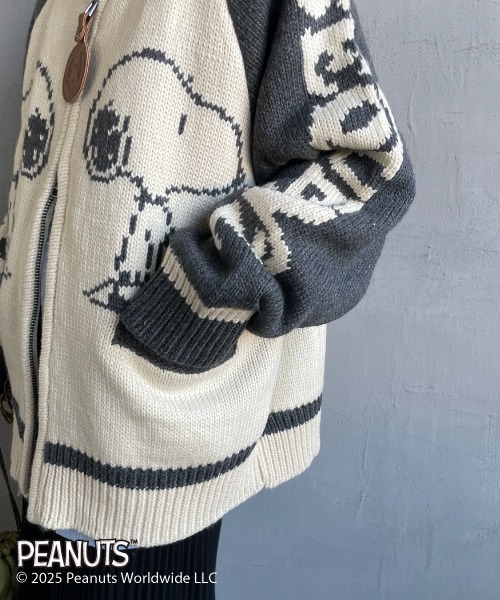 セール】[SEQUENZ/シークエンズ] SNOOPY ワイドシルエットカウチン