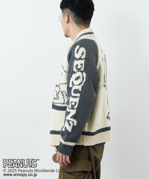 セール】[SEQUENZ/シークエンズ] SNOOPY ワイドシルエットカウチン