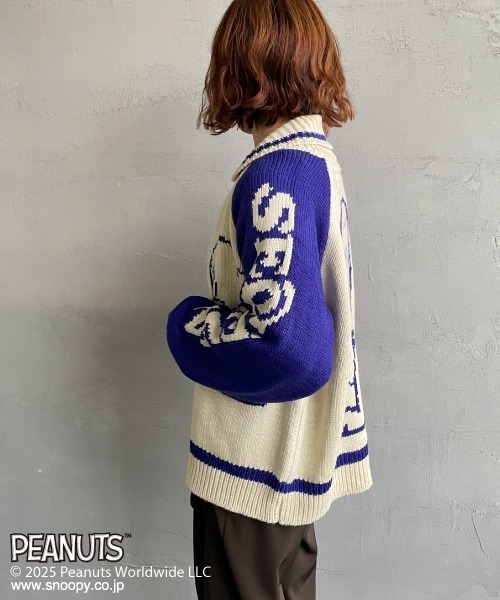 セール】[SEQUENZ/シークエンズ] SNOOPY ワイドシルエットカウチン