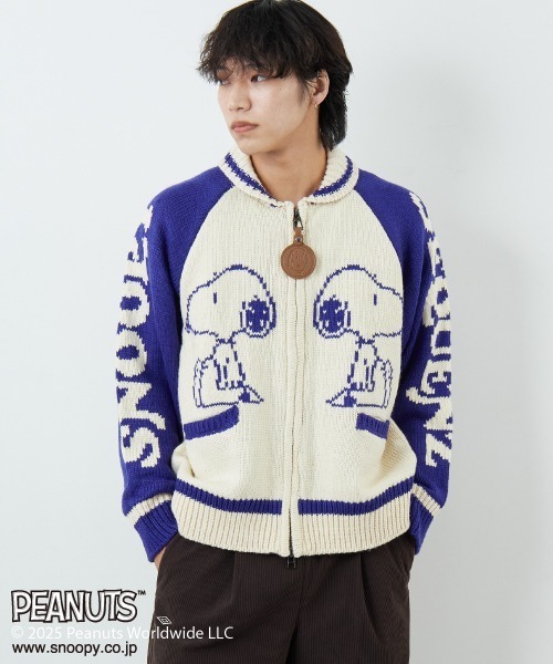 セール】[SEQUENZ/シークエンズ] SNOOPY ワイドシルエットカウチン