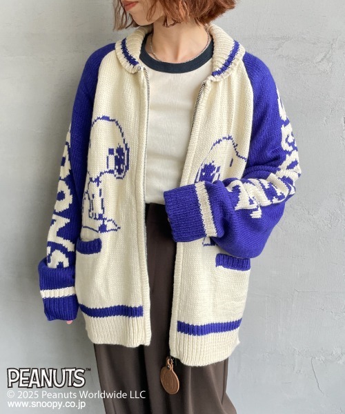 セール】[SEQUENZ/シークエンズ] SNOOPY ワイドシルエットカウチン