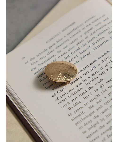 Te chichi（テチチ）の「ラフサークルブローチ（ネックレス・レディース・シルバー/ゴールド・F）」の2枚目の写真