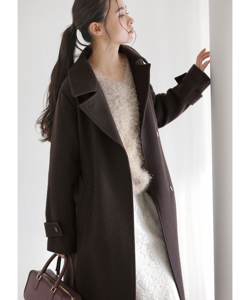 セール】メルトンチェスターコート（チェスターコート）｜La TOTALITE