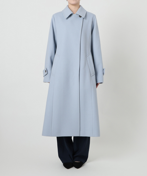 La TOTALITE（ラトータリテ）の「メルトンチェスターコート（チェスターコート・レディース・ブラウン/サックスブルー/ベージュ・38/36）」の7枚目の写真