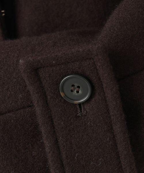 La TOTALITE（ラトータリテ）の「メルトンチェスターコート（チェスターコート・レディース・ブラウン/サックスブルー/ベージュ・38/36）」の11枚目の写真