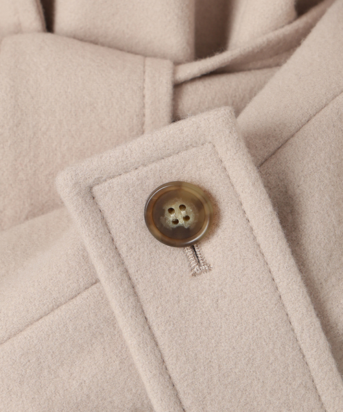 La TOTALITE（ラトータリテ）の「メルトンチェスターコート（チェスターコート・レディース・ブラウン/サックスブルー/ベージュ・38/36）」の14枚目の写真