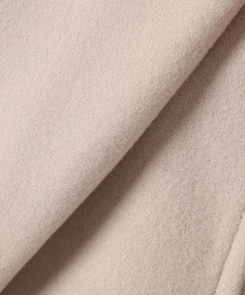 La TOTALITE（ラトータリテ）の「メルトンチェスターコート（チェスターコート・レディース・ブラウン/サックスブルー/ベージュ・38/36）」の15枚目の写真