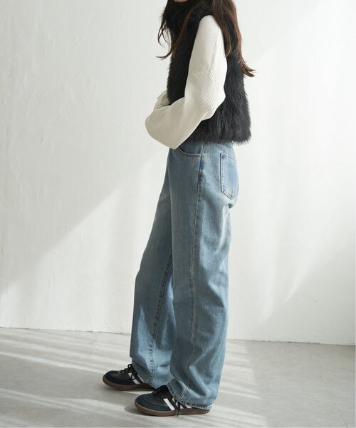 VENCEEXCHANGE(ヴァンスエクスチェンジ)の「フェイクファーショート丈ジレ(ベスト・レディース・ブラック/ベージュ/その他1/その他2/ブラウン系/ブラウン・FREE)」の10枚目の写真