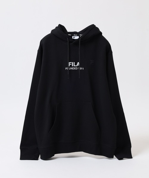 FILA(フィラ)の「FILA フィラ プリント 長袖パーカー スウェット フーディ hoodie parka(パーカー・レディース・ブラック/ネイビー・L/XL/M)」の13枚目の写真