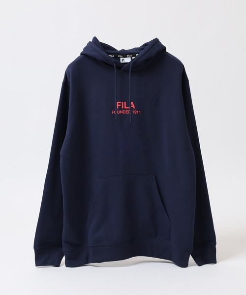 FILA(フィラ)の「FILA フィラ プリント 長袖パーカー スウェット フーディ hoodie parka(パーカー・レディース・ブラック/ネイビー・L/XL/M)」の14枚目の写真