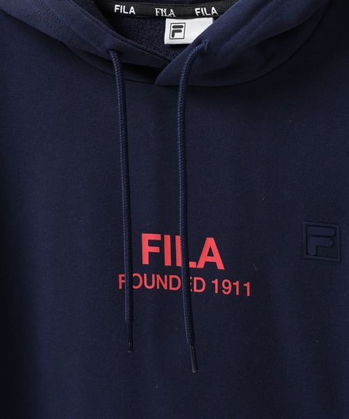 FILA(フィラ)の「FILA フィラ プリント 長袖パーカー スウェット フーディ hoodie parka(パーカー・レディース・ブラック/ネイビー・L/XL/M)」の15枚目の写真