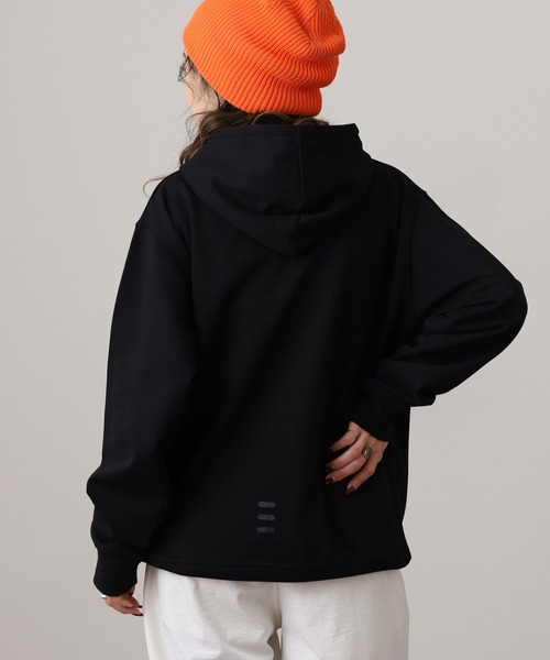 FILA(フィラ)の「FILA フィラ プリント 長袖パーカー スウェット フーディ hoodie parka(パーカー・レディース・ブラック/ネイビー・L/XL/M)」の4枚目の写真