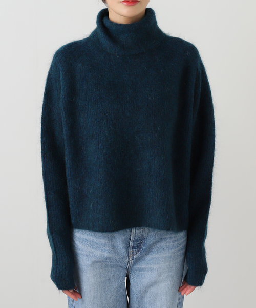 セール】SAYAKA DAVIS MOHAIR HIGHNECK VKT302-MK：ニット（ニット