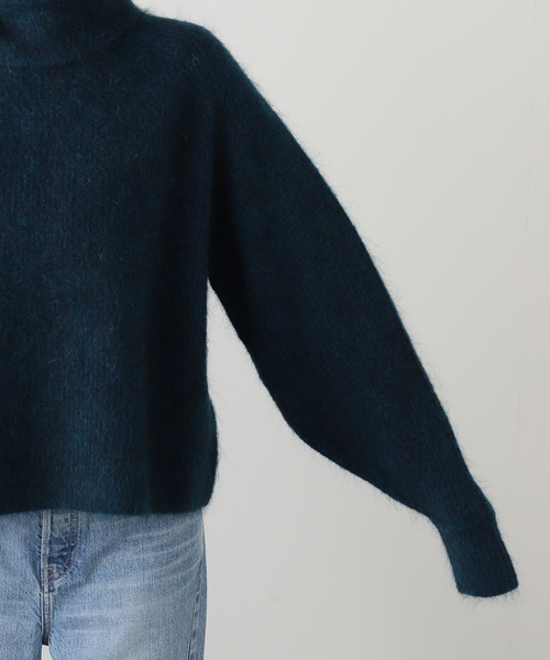 セール】SAYAKA DAVIS MOHAIR HIGHNECK VKT302-MK：ニット（ニット