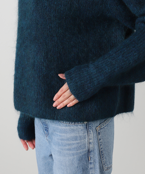 セール】SAYAKA DAVIS MOHAIR HIGHNECK VKT302-MK：ニット（ニット