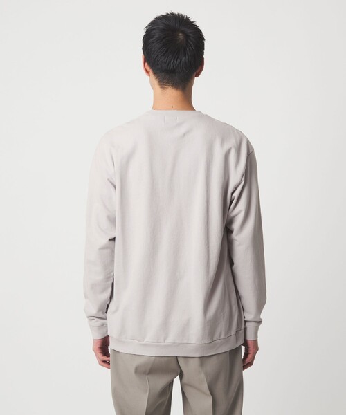 green label relaxing(グリーンレーベルリラクシング)の「ディペンド インレイ クルーネック カットソー(Tシャツ/カットソー・メンズ・グレー系/パープル/ダークグレー・M/XL/S/L)」の9枚目の写真