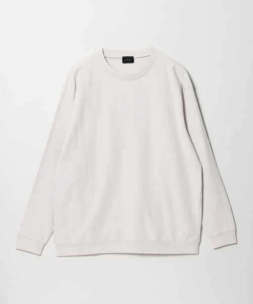 green label relaxing(グリーンレーベルリラクシング)の「ディペンド インレイ クルーネック カットソー(Tシャツ/カットソー・メンズ・グレー系/パープル/ダークグレー・M/XL/S/L)」の10枚目の写真