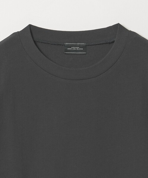 green label relaxing(グリーンレーベルリラクシング)の「ディペンド インレイ クルーネック カットソー(Tシャツ/カットソー・メンズ・グレー系/パープル/ダークグレー・M/XL/S/L)」の19枚目の写真
