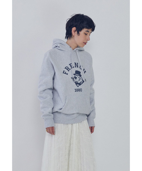 1er Arrondissement(プルミエアロンディスモン)の「<SOLto (ソルト)>別注スウェットパーカー(Tシャツ/カットソー・レディース・ライトグレー・M)」の1枚目の写真