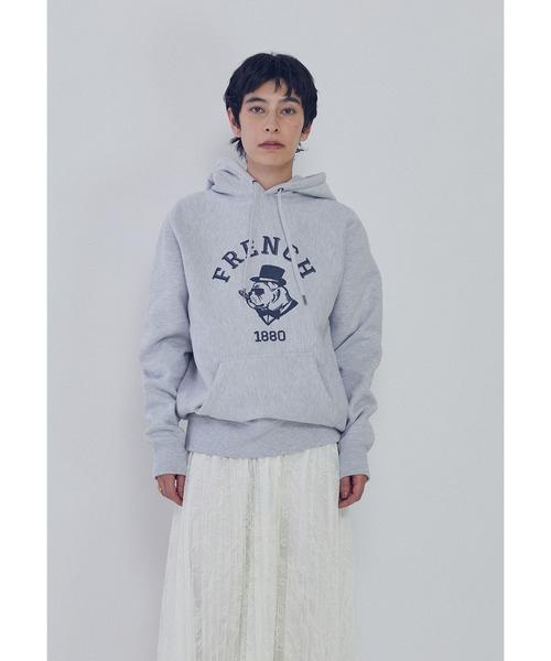 1er Arrondissement(プルミエアロンディスモン)の「<SOLto (ソルト)>別注スウェットパーカー(Tシャツ/カットソー・レディース・ライトグレー・M)」の5枚目の写真