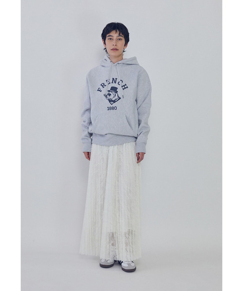 1er Arrondissement(プルミエアロンディスモン)の「<SOLto (ソルト)>別注スウェットパーカー(Tシャツ/カットソー・レディース・ライトグレー・M)」の7枚目の写真