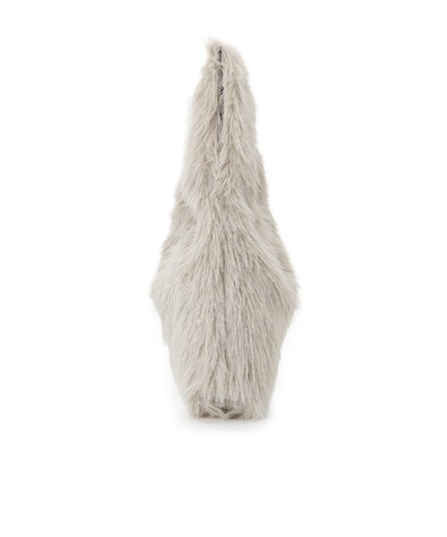 SHOO・LA・RUE（シューラルー）の「ラメ入りファートートバッグ（トートバッグ・レディース・アイボリー/グレー/ベージュ・00）」の13枚目の写真