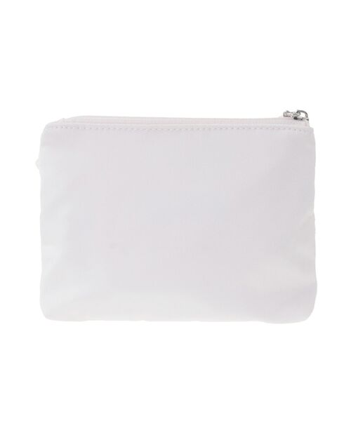 Maison de FLEUR（メゾンドフルール）の「コットンフリルポーチ（ポーチ・レディース・ピンク/ブラック・FREE）」の20枚目の写真