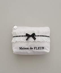 Maison de FLEUR | コットンフリルポーチ(ポーチ)