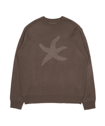 TCM starfish logo knit (brown)