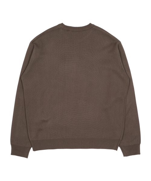 THECOLDESTMOMENT(ザコールデストモーメント)の「TCM starfish logo knit (brown)(ニット/セーター・レディース・その他・SMALL/MEDIUM/LARGE)」の3枚目の写真