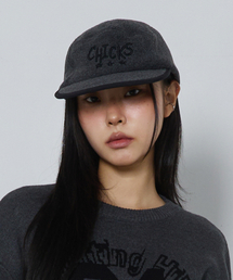 CHICKS（チックス）の「ツートンフリースキャンプキャップチャコール（キャップ）」