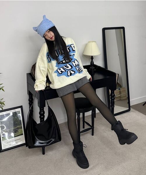SALT AND CHOCOLATE（ソルトアンドチョコレート）の「ルミエショルダーバッグ452431002 (ブラック)（ショルダーバッグ・レディース・その他・FREE）」の13枚目の写真