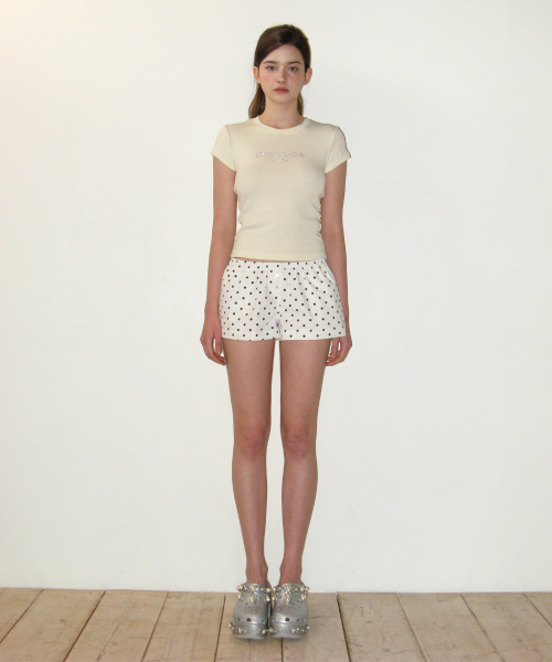 CRANK（クランク）の「ドットトランクショーツ_ホワイト（その他パンツ・レディース・その他・FREE）」の2枚目の写真