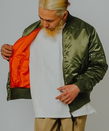 ability（アビリティ）の「Corinth MFG.CO コリンスマニファクチュア シャイニー MA-1 フライトジャケット 中綿入り //// CORINTH MA-1（MA-1）」