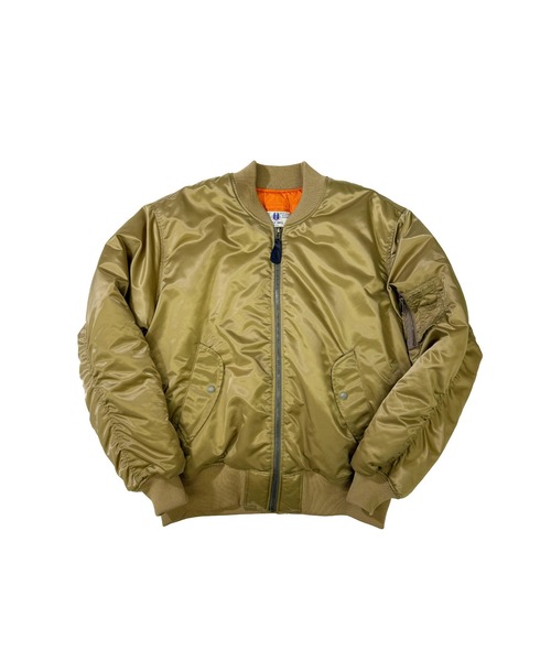 CORINTH MFG. CO. MA-1ジャケット オリーブグリーン Vintage CORINTH MFG CO Ma 1 Usaf Flyers Bomber Jacket Made in Usa