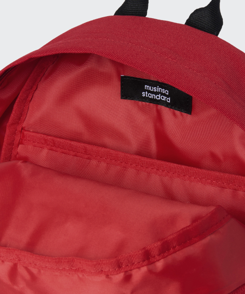 MUSINSA STANDARD WOMAN（ムシンサスタンダードウーマン）の「ウィメンズベーシックミニバックパック[レッド]（バックパック/リュック・レディース・その他・FREE）」の4枚目の写真