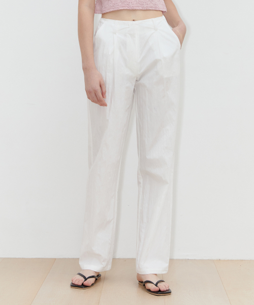SINOON(シヌーン)の「CN STANDARD PANTS (WHITE)(その他パンツ・レディース・ホワイト・SMALL/MEDIUM)」の4枚目の写真