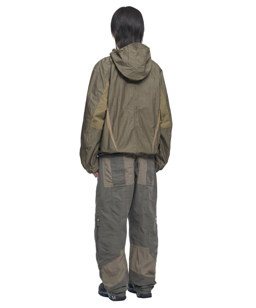 NOMANUAL（NOMANUAL）の「LIGHT SHIELD JACKET - WASHED KHAKI（ナイロンジャケット・レディース・その他・SMALL/MEDIUM/LARGE）」の7枚目の写真
