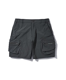 Verdnt（バーダント）の「ボリュームカーゴナイロンショートパンツ[チャコール]（その他パンツ）」