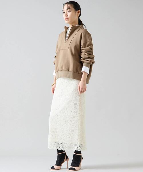 Tiara（ティアラ）の「Iラインレースタイトスカート（スカート・レディース・アイボリー/ピンク/ブルー・3/2）」の5枚目の写真